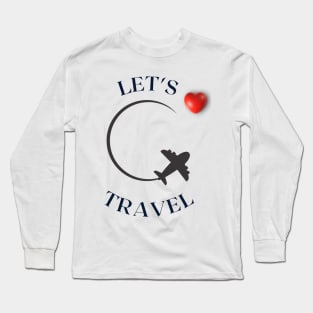 Let's Travel Long Sleeve T-Shirt